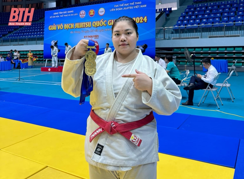 Thanh Hóa xếp thứ ba toàn đoàn tại Giải vô địch Jujitsu quốc gia 2024