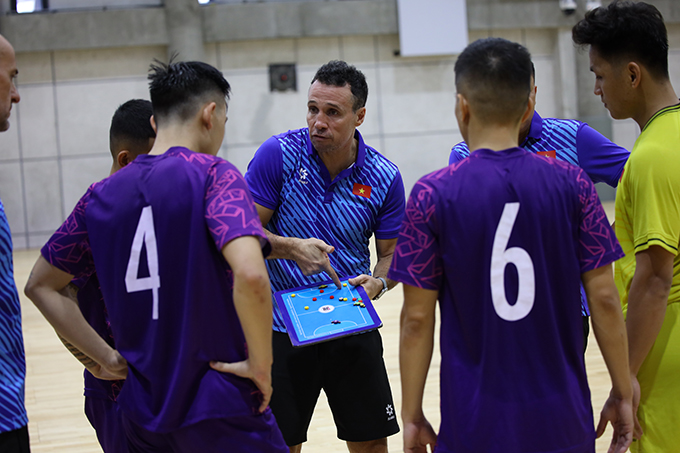 Quá trình chuẩn bị của ĐT futsal Việt Nam đã hoàn tất